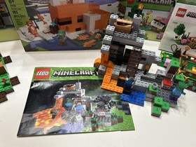 LEGO MINECRAFT Lot Of 5 New & Incomplete Sets 21262 21178 21268 21113 21114 Read