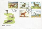 1983 IRELAND BIRDS MALLARD WORKING DOGS ON SUPERB FDC
