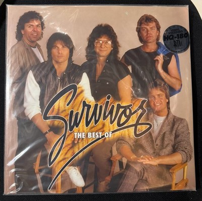 Survivor The Best Of Survivor Orange Swirl Rare !!!  (Vinyl) NEW Jimi Jamison