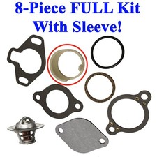 Thermostat Kit MerCruiser w Sleeve 160° 4.3L 5.0L 5.7L 7.4L 8.2L '87-Up 807252Q5