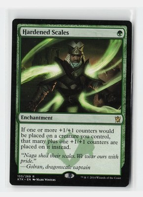 Hardened Scales Khans of Tarkir Magic The Gathering MTG Card