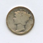 1920-P Mercury Dime - 90% Silver - Free Shipping
