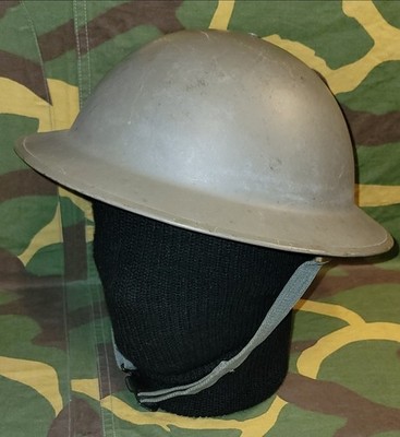 Dutch Civil Defense Helmet MkII British Clone 56cm Liner Netherlands 