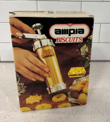 New Vintage Marcato Ampia Biscuits New Complete With All 20 Discs