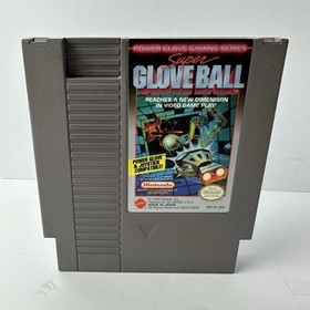 Super Glove Ball Nintendo Entertainment System  NES Cart And Manual