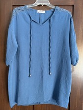 Women's Blue Swimsuit Coverup Size Medium