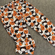 HELLO KITTY Sanrio HALLOWEEN CATS PUMPKINS PAJAMA SLEEP PANTS SIZE Small