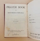 1941 WW2  Prayer Book for Jewish Soldiers in the British Military MEF Eng-Hebrew
