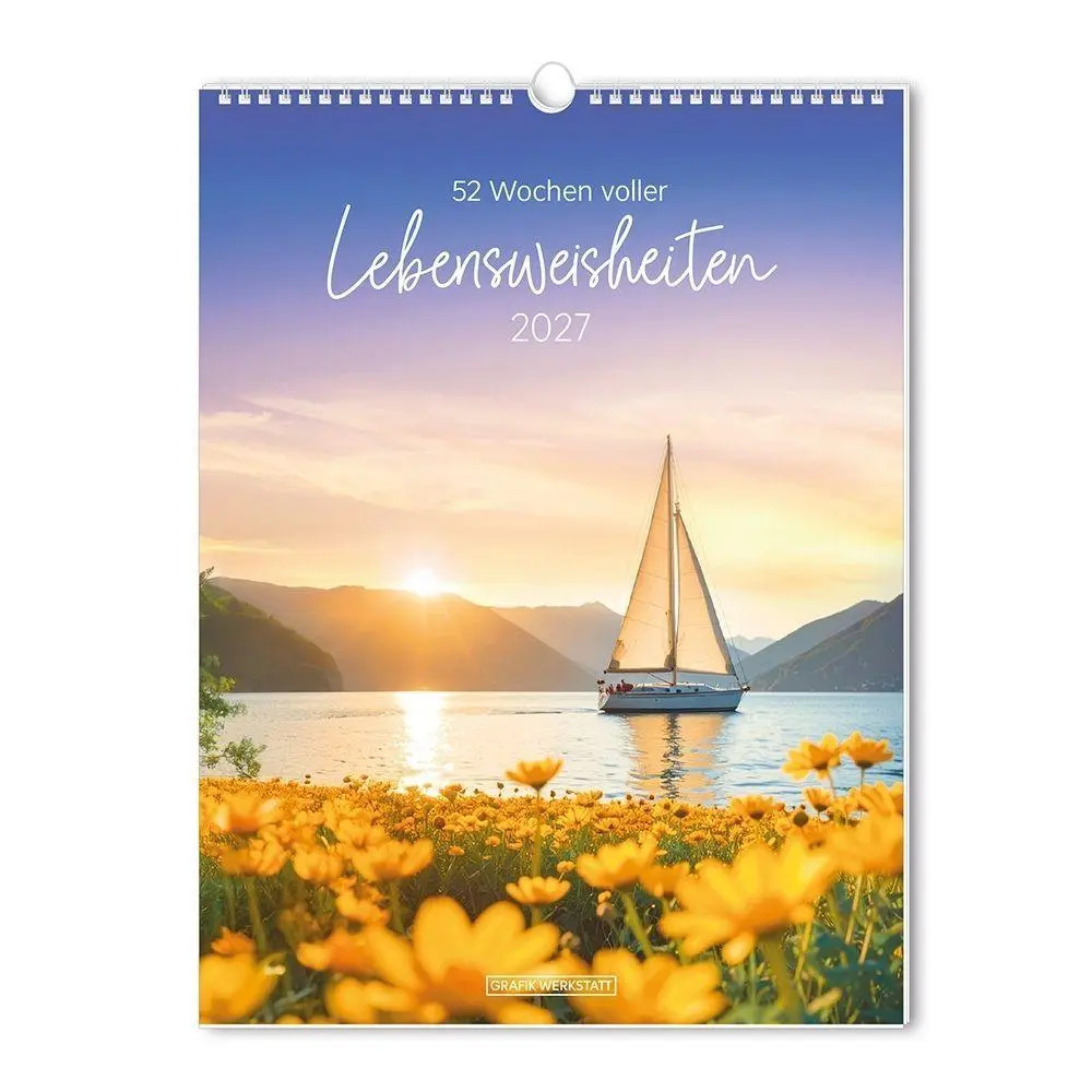 Wochenkalender 2027 LebensWeisheiten: Wochenkalender groß - Bild 5