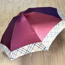 Burberry Folding Umbrella For Sunny And Rainy Days Nova Check Women umbrella Acc