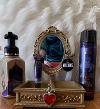 Disney Villains Bath  Body Works Evil Queen Bath Set Soap Mist Mirror Tray