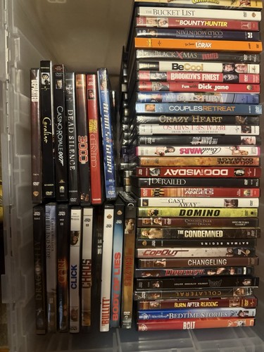 HUGE USED DVD LOT; Bulk Pricing Available - $4 Each, FREE SHIPPING