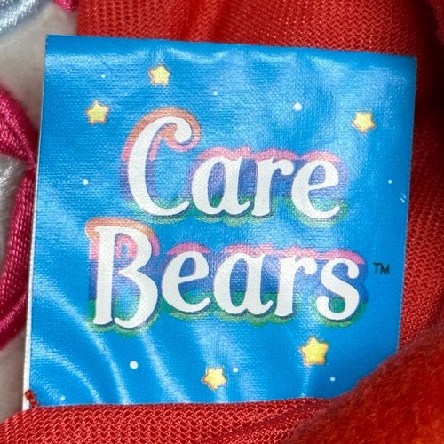 Vintage 2005 CARE BEARS Purple Share Bear Christmas Holiday Stocking Plush 24 in - Picture 12 of 17