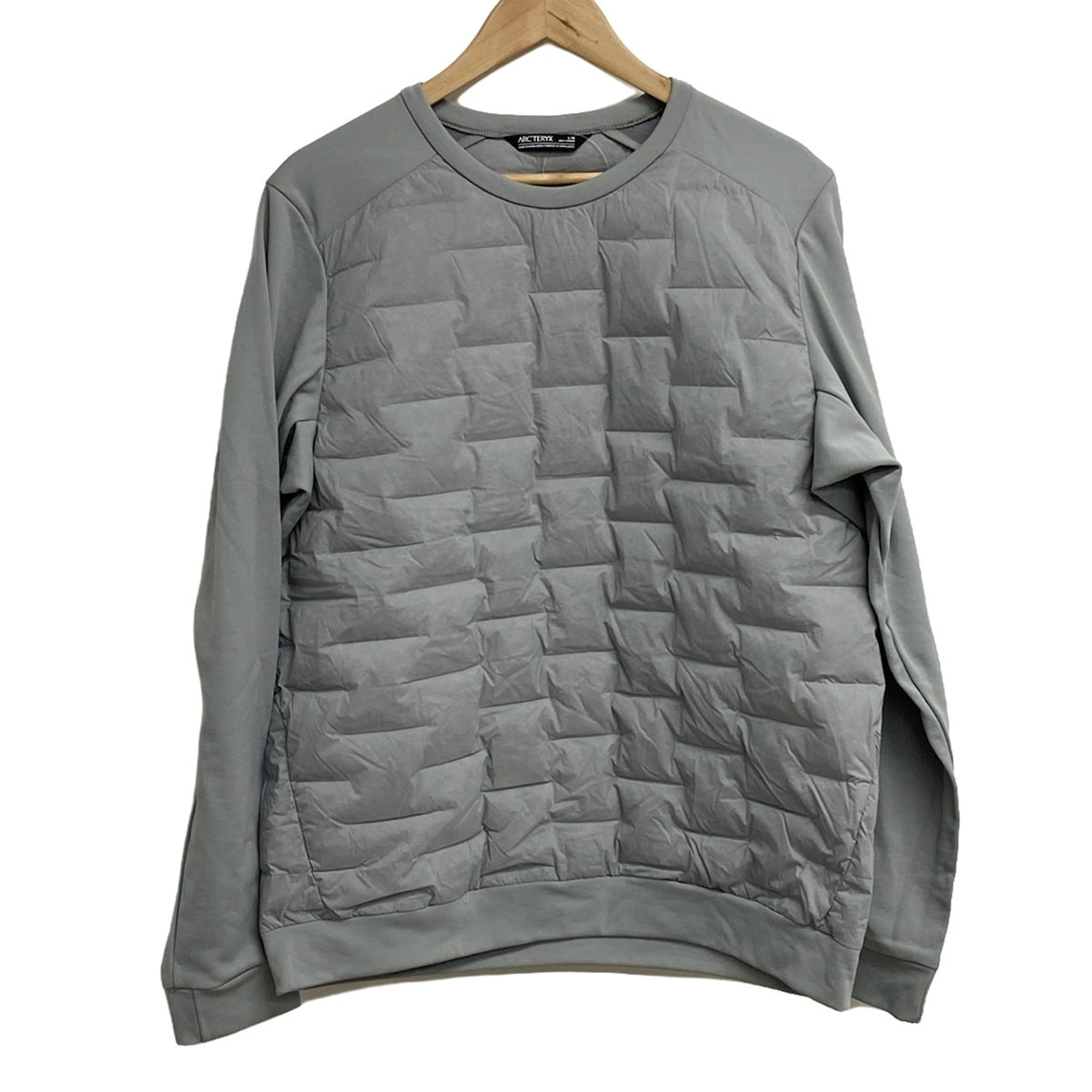 Autentico ARC'TERYX Piumino donna grigio