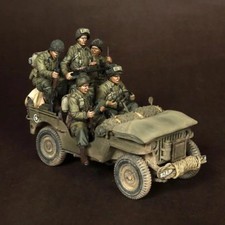 1/35 US Soldiers Military Soldiers RESIN FIGURE MODEL KIT Unassembled Unpainted