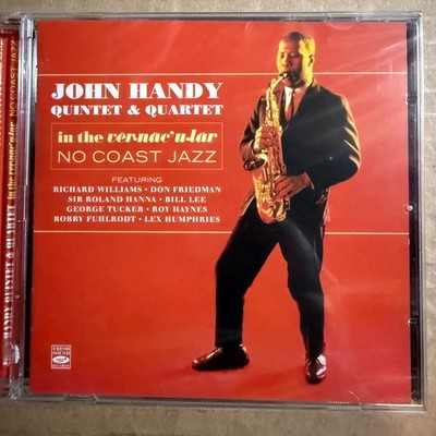 John Handy Quintet & Quartet   In The Vernacular / No Coast Jazz CD 1959-60