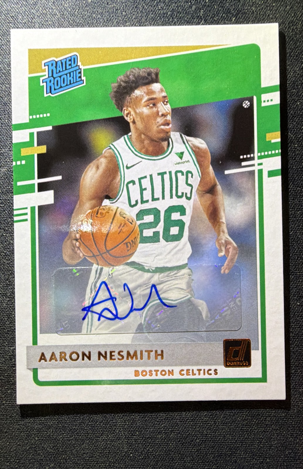 2020-21 Panini Donruss - Rated Rookies Aaron Nesmith #232 Signatures (AU, RC)