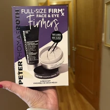 Peter Thomas Roth Full-Size FirmX Face and Eye Firmers 2-piece Kit a New in Box