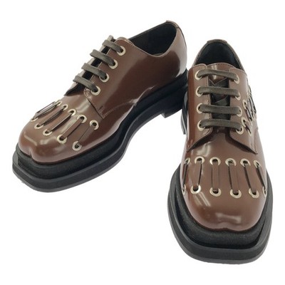 SIMONE ROCHA ROSCHA | Heart Toe Platform Derby Shoes 27 Brown Used KLDR-0