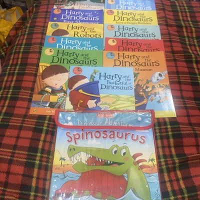 11x Harry The Dinosaur & 10x Dinosaur Adventures Books Bundles 