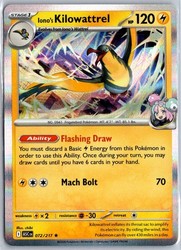 Iono's Kilowattrel 072/217 Ascended Heroes Holo Rare