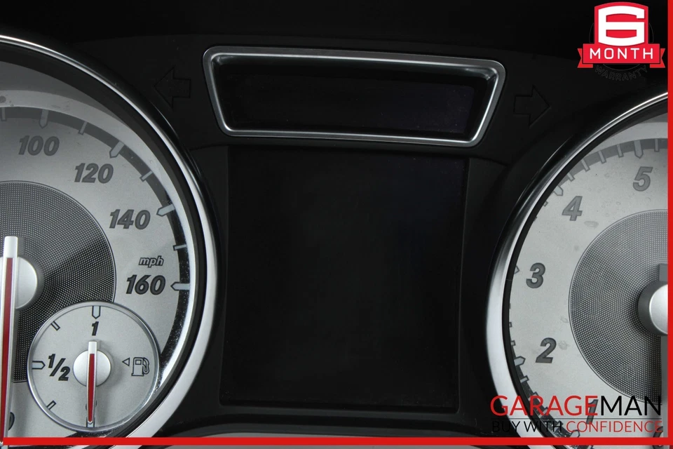 14-19 梅赛德斯 W117 CLA250 仪表组速度计里程表原始设备制造商 — 第 3/4 张图片