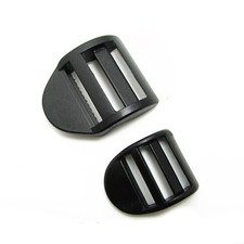 20mm 25mm POM Plastic Strap Adjuster Ladder Lock Buckle for Webbing Heavy Duty