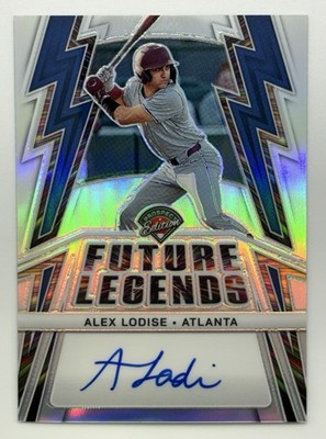 2025 Panini Prospects Alex Lodise Future Legends Silver On Card Auto #FLS-AL
