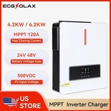 4.2KW 6.2KW Hybrid Solar Inverter with 120A MPPT Charging Controller Off-grid 