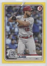 2020 Bowman Yellow 33/75 Paul DeJong #55 00q8