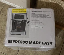 Chefman Barista Pro Espresso Machine -Stainless Steel, 1.8 Liters