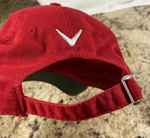 Callaway FT 5 Golf Hat Adjustable Back Baseball Cap HX Tour RED Outdoor Sports - Picture 5 of 9