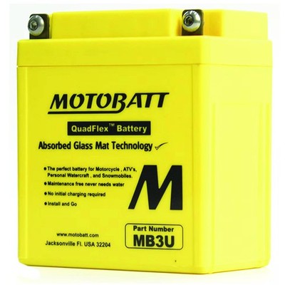 Motobatt Battery For Honda XL500R 500cc 1982