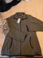 L.L. Bean Women  s Full Zip Lightweight Jacket Gray Pockets Size S Regular NWT