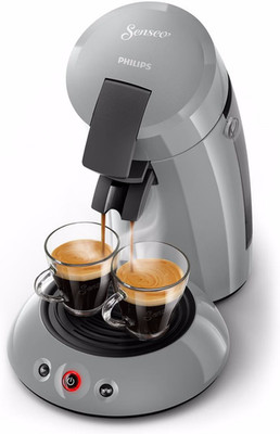 Philips Eco Senseo Original Kaffeemaschine Kaffeepadmaschine HD7806 Neu Grau