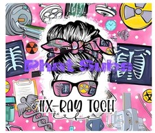 20oz Sublimation Tumbler Wrap X-Ray Tech Ready To Press Heat Transfer