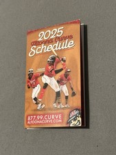 2025 Altoona Curve Baseball Pocket Schedule - AA Afilliate of the Pirates