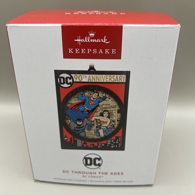 2025 Hallmark Ornament - DC THROUGH THE AGES - DC Comics 90th Anniversary - NIB