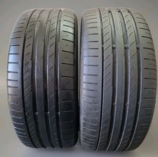 2 X CONTINENTAL 225 45 17 (91W) TYRE CONTISPORTCONTACT5 MO MATCHING PAIR 2254517