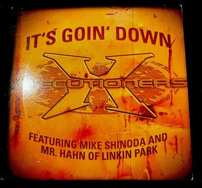X-Ecutioners It s Going Down uk PROMO CD MIKE SHINODA MR HAHN LINKIN PARK 2001 