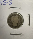 1915 S Barber Dime