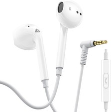 LUDOS ZENITH Wired Earbuds in-Ear Headphones, 2 Years Warranty, Earphones with M