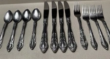 Everbrite ENS28 Premier Stainless Flatware Set Knife Fork  Spoon Japan Set 12