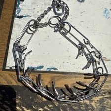 Coastal Pet Titan Dog Prong Training Collar Chrome Plated Fine Prong Anti-Pull