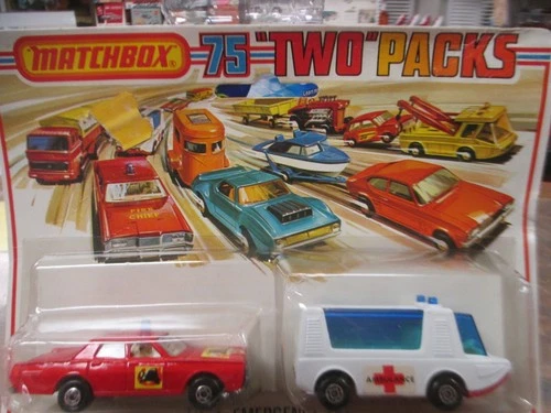 Matchbox Lesney Two Pack TP-7 Emergency Set