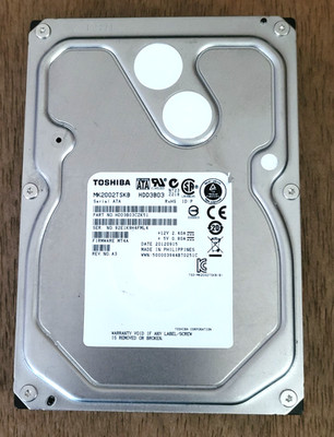 MK2002TSKB - Toshiba 2TB 7.2K 3Gbps 3.5 inch SATA Hard Drive