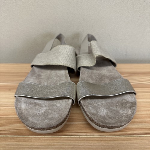 Munro Slingback Sandal Grey Women’s Size 12 - Picture 2 of 6