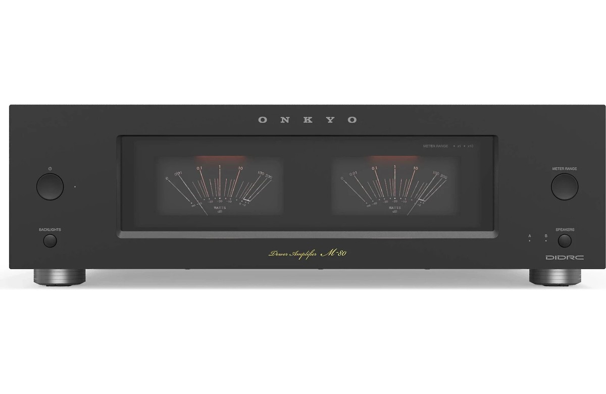Onkyo Icon M-80 Stereo power amplifier Black Brand New | eBay