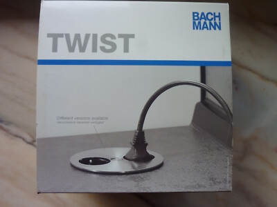 Bachmann Twist 2S 2m Steckdose - Edelstahl (931.000)Küche   Arbeitsplatte