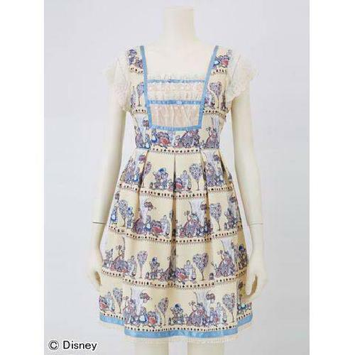 Disney Secret Honey Alice In Wonderland One Piece Dress Size 2 From Japan Used Ebay